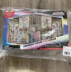 Pokemon TCG Prismatic Evolutions Premium Figure Collection Sealed Box - Image 1