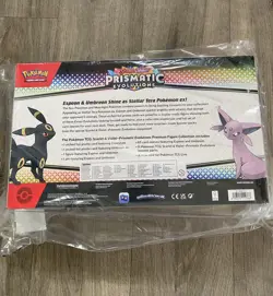 Pokemon TCG Prismatic Evolutions Premium Figure Collection Sealed Box - Image 2