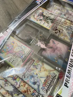 Pokemon TCG Prismatic Evolutions Premium Figure Collection Sealed Box - Image 3