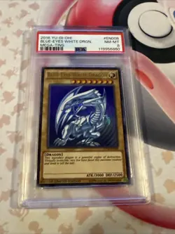Yu-Gi-Oh Blue-Eyes White Dragon CT13-EN008 PSA 8 - Image 1