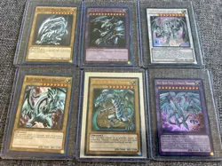 1st Edition Blue Eyes White Dragon 1996 Lot Neo Ultimate Azure Eyes Holos Foils - Image 1