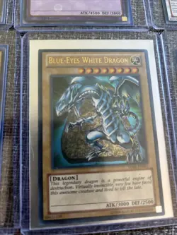 1st Edition Blue Eyes White Dragon 1996 Lot Neo Ultimate Azure Eyes Holos Foils - Image 4