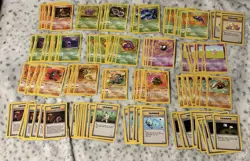 460 Vintage Pokemon Card Lot Base Set Jungle & Fossil 1st Edition Shadowless Etc - Image 1