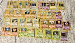 460 Vintage Pokemon Card Lot Base Set Jungle & Fossil 1st Edition Shadowless Etc - Image 3