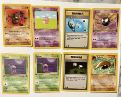 460 Vintage Pokemon Card Lot Base Set Jungle & Fossil 1st Edition Shadowless Etc - Image 4