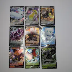 Pokemon TCG Bundle Lot 9 Ultra Rare V Cards Vivid Voltage - Image 1
