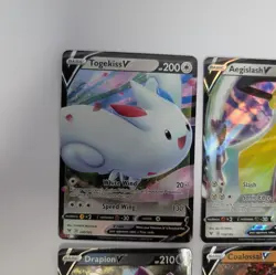 Pokemon TCG Bundle Lot 9 Ultra Rare V Cards Vivid Voltage - Image 2