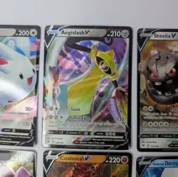 Pokemon TCG Bundle Lot 9 Ultra Rare V Cards Vivid Voltage - Image 3