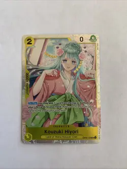 OP06-106 Kouzuki Hiyori : Super Rare One Piece English TCG Card CCG - Image 1