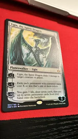 Ugin, the Spirit Dragon Near Mint NM - FOIL - Fate Reforged MTG Magic - Image 1