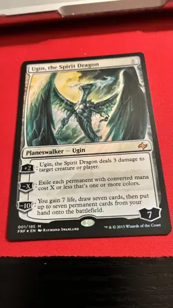 Ugin, the Spirit Dragon Near Mint NM - FOIL - Fate Reforged MTG Magic - Image 2