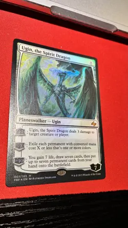 Ugin, the Spirit Dragon Near Mint NM - FOIL - Fate Reforged MTG Magic - Image 4
