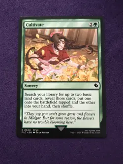 Cultivate Magic the Gathering MTG Commander: Final Fantasy FIC - Image 1