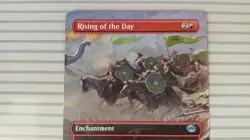 Magic: The Gathering - Lord of the Rings ~ Uncommon ~ Rising of the Day (B Art) - Image 2