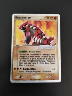 POKEMON - Groudon ex - EX Crystal Guardians - HOLO - ITA - 93/100 - Image 1