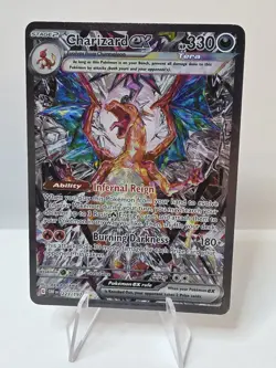 2023 Pokemon SV Obsidian Flames OBF EN Charizard ex #223/197 - Image 1