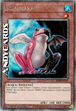 SCAMBIARANA (Substitoad) • Segreta Platino • RA03 IT197 • 1Ed • Yugioh ANDYCARDS - Image 1