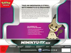 Pokemon TCG: Mimikyu ex Box (2 Foil Promo Cards, 1 Foil Oversize Card & 4 Booste 820650852183 - Image 3