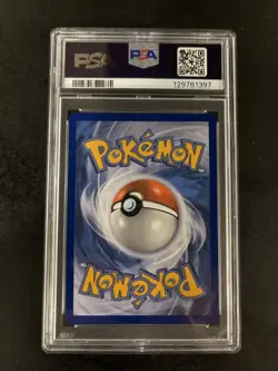 PSA 9 ASH'S PIKACHU SM108 BLACK STAR PROMO SUN & MOON POKEMON CARD MINT - Image 2