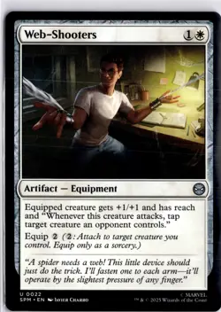 Web-Shooters U Marvel's Spider-Man 22 MTG Card - Image 1