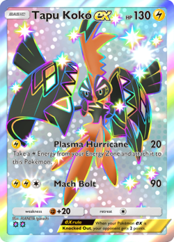 Pokemon TCG Pocket ? Shiny Tapu Koko EX (2 ?? Card) - Image 1