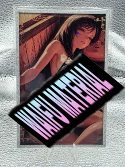 A6 Size Siwen Wave 3 Tifa Lockhart Final Fantasy 7 Manga Anime Waifu Hentai Card - Image 1