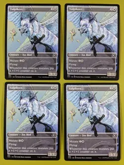 SHOWCASE Vulpikeet x4 Ikoria: Lair of Behemoths 4x Magic the Gathering MTG - Image 1