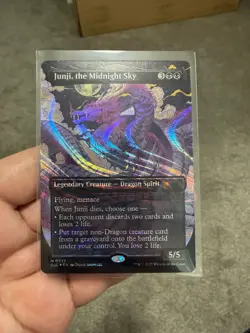 Junji the Midnight Sky Halo Foil Secret Lair MTG Free Shipping - Image 1
