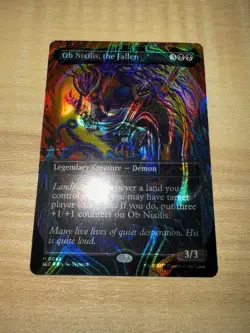 Ob Nixilis, The Fallen Halo Foil Encyclopedia Of Magic Secret Lair - Image 1