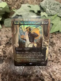 Gray Merchant of Asphodel Halo Foil MTG Secret Lair - Image 1