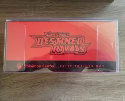 Destined Rivals Pokemon Center Exclusive ETB Elite Trainer Box NEW SEALED - Image 5