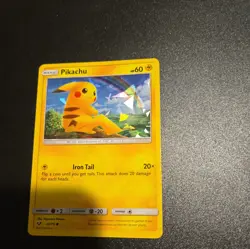 Pikachu 28/73 Cracked Ice Holo Rare Deck Exclusives Pokemon LP + - Image 1