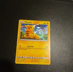 Pikachu 28/73 Cracked Ice Holo Rare Deck Exclusives Pokemon LP + - Image 2