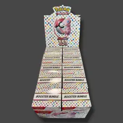 Pokemon S&V EMPTY 151 Booster Bundle Display Box & 10 EMPTY Booster Bundles - Image 1
