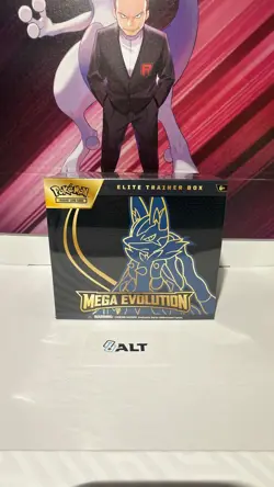 Pokemon TCG Mega Evolution Lucario Elite Trainer Box ETB - Sealed - In Hand ✅ - Image 1