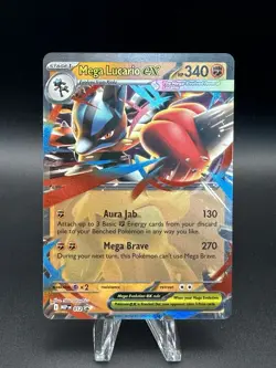 Mega Lucario ex Promo (MEP 012) [Foil] (NM) - Pokemon - Mega Evolution (ENG) - Image 1