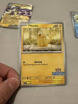 Pokemon TCG Day 2025 Illustration Contest 2024 Promos SVP 213 214 215 - Image 1
