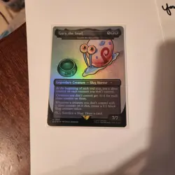 Gary, the Snail #1929 foil Magic the Gathering Card Spongebob - Image 1