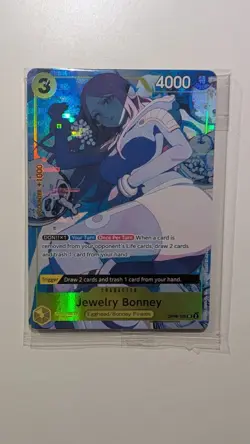 Jewelry Bonney (Illustration Box EX) OP08-105 One Piece Promotion Cards Foil - Image 1