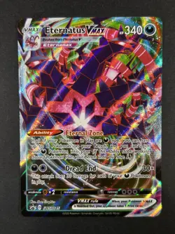 Eternatus Vmax SWSH045 NM/MT Full Art Promo Rare Pokemon Card - Image 1