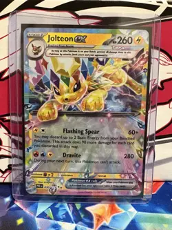Pokemon TCG Jolteon EX 030/131 Prismatic Evolutions Card NM/M Condition - Image 1