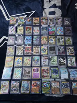 Pokemon TCG Lot Of 56 Cards Mostly Full Arts, All NM, Besides Diancie Is LP - Image 1