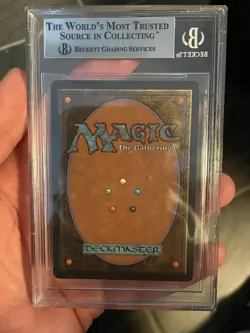 Beta Stasis BGS 8.5 Graded Power Magic MTG 1993 - Image 2