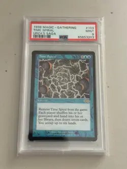 MTG: Urza's Legacy: Time Spiral - Graded PSA Mint 9 - Image 1