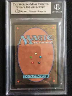 1997 Magic The Gathering MTG Tempest Lotus Petal C A BGS 9.0 - Image 2