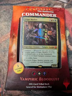 MTG Vampiric Bloodlust - Commander 2017 Deck - Sealed - Magic the Gathering - Image 1
