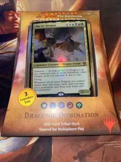 Commander 2017 New Sealed Deck Mtg Draconic Domination One Deck - Image 1