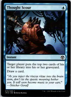 Magic the Gathering Thought Scour Iconic Masters MTG Free Shipping! - Image 1