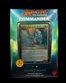 Magic the Gathering Commander Deck - Feline Ferocity - Image 1