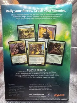 Magic the Gathering Commander Deck - Feline Ferocity - Image 2